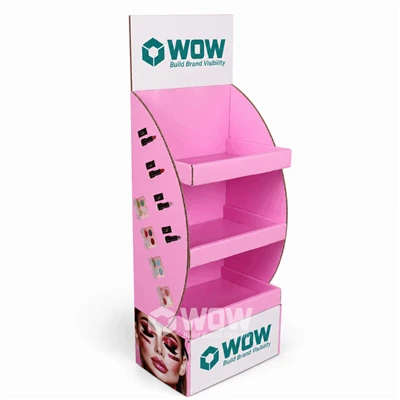 Stondin Arddangos Colur Cardbord Ar Gyfer Lipstick