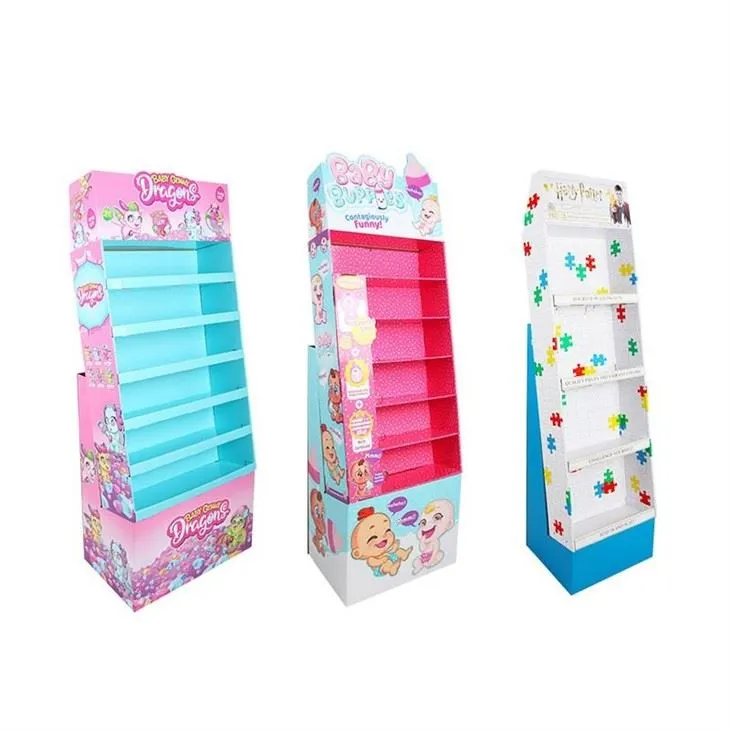 Colorful Funko POP Display Stands